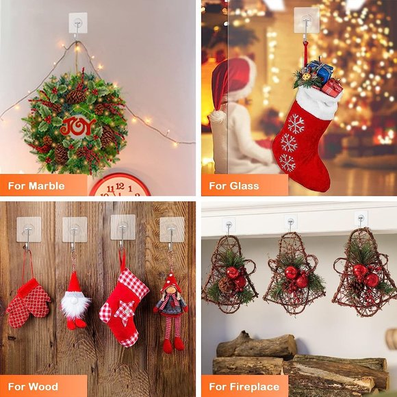 New 10 pack Wall Hooks for Kitchen Organization and Storage - Picture 5 of 8